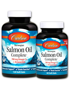 Norwegian Salmon Oil Complete - 120 + 60 softgels |...