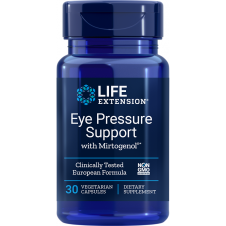 Eye Pressure Support with Mirtogenol® - 30 vegetarian capsules | Life Extension