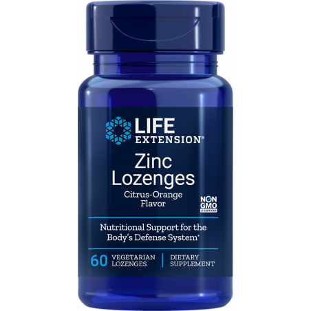 Zinc Lozenges - 60 vegetarian lozenges | Life Extension