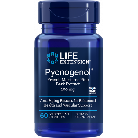 Pycnogenol® 100 mg - 60 vegetarian capsules | Life Extension
