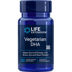 Vegetarian DHA - 30 vegetarian softgels | Life Extension