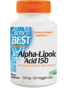 Alpha-Lipoic Acid, 150mg - 120 vcaps | Doctor's Best