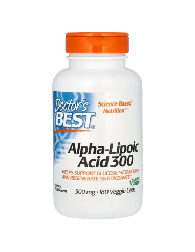 Alpha-Lipoic Acid, 300mg - 180 vcaps | Doctor's...