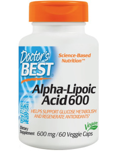 Alpha-Lipoic Acid, 600mg - 60 vcaps | Doctor's Best