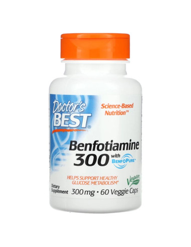 Benfotiamine with BenfoPure, 300mg - 60 vcaps |...