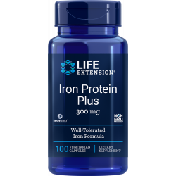 Iron Protein Plus, 300 mg 100 capsules - Life Extension