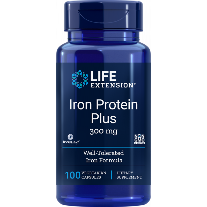 Iron Protein Plus, 300 mg 100 capsules - Life...