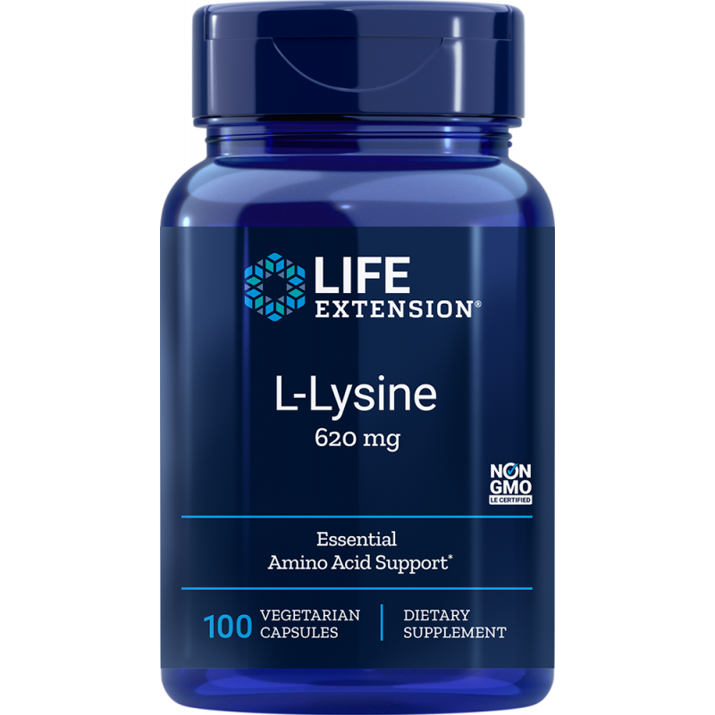 L-Lysine - 100 vegetarian capsules | Life...