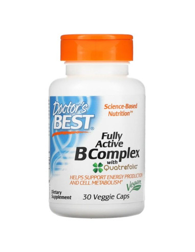 Fully Active B-Complex with Quatrefolic - 30...