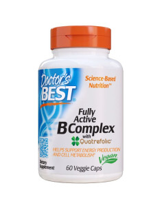 Fully Active B-Complex with Quatrefolic - 60 vcaps |...