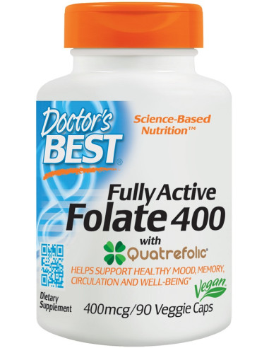Fully Active Folate 400 with Quatrefolic,...
