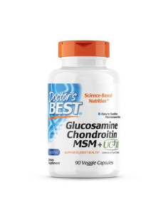 Glucosamine Chondroitin MSM + UC-II - 90 vcaps | Doctor's...