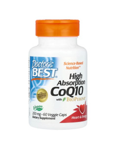 High Absorption CoQ10 with BioPerine, 200mg - 60 vcaps |...