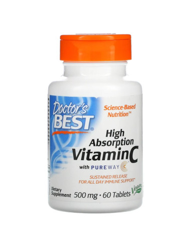 High Absorption Vitamin C with PureWay-C, 500mg...