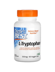 L-Tryptophan, 500mg - 90 vcaps | Doctor's Best