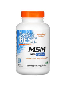 MSM with OptiMSM Vegan, 1000mg - 180 vcaps | Doctor's Best