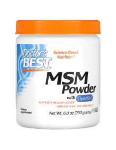 MSM with OptiMSM Vegan, Powder - 250g | Doctor's Best
