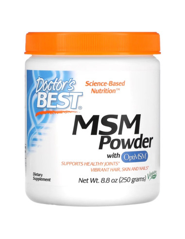 MSM with OptiMSM Vegan, Powder - 250g |...