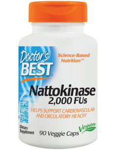 Nattokinase, 2000 FUs - 90 vcaps | Doctor's Best