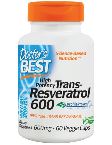 Trans-Resveratrol 600, 600mg - 60 vcaps |...