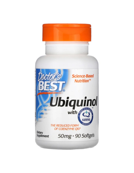 Ubiquinol with Kaneka, 50mg - 90 softgels | Doctor's Best