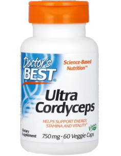 Ultra Cordyceps, 750mg - 60 vcaps | Doctor's Best