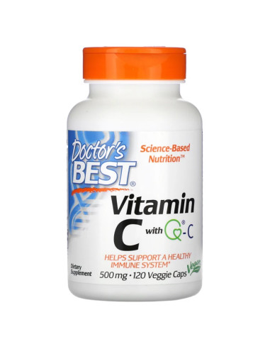 Vitamin C with Q-C, 500mg - 120 vcaps |...