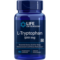L-Tryptophan - 90 vegetarian capsules | Life Extension