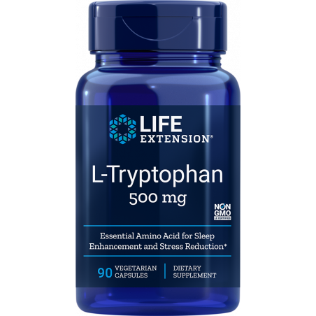 L-Tryptophan - 90 vegetarian capsules | Life Extension