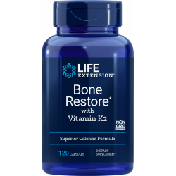 Bone Restore with Vitamin K2 - 120 capsules | Life Extension