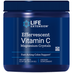 Effervescent Vitamin C Magnesium Crystals - 180 g | Life...