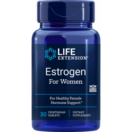 Estrogen for Women - 30 vegetarian tablets | Life Extension