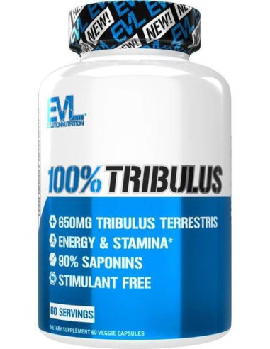 100% Tribulus, 650mg - 60 vcaps | EVLution...