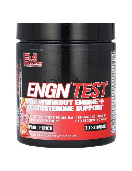 ENGN Test, Fruit Punch - 285g | EVLution Nutrition