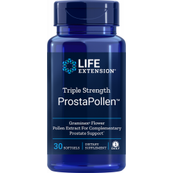 Triple Strength ProstaPollen - 30 softgels | Life Extension