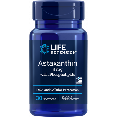 Astaxanthin with Phospholipids, EU - 30 softgels | Life Extension