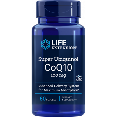 Super Ubiquinol CoQ10 - 60 softgels | Life Extension