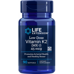 Low-Dose Vitamin K2 - 90 softgels | Life Extension
