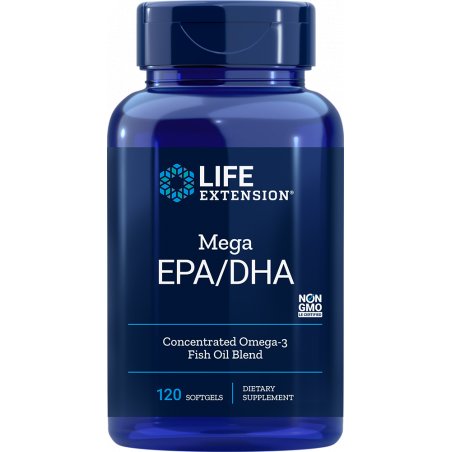 Mega EPA/DHA - 120 softgels | Life Extension