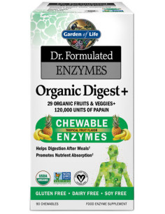 Dr. Formulated Digest+, Tropical Fruit - 90 chewables |...