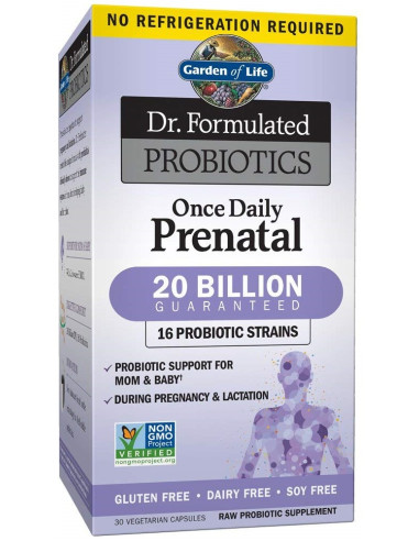 Dr. Formulated Probiotics Once Daily Prenatal -...