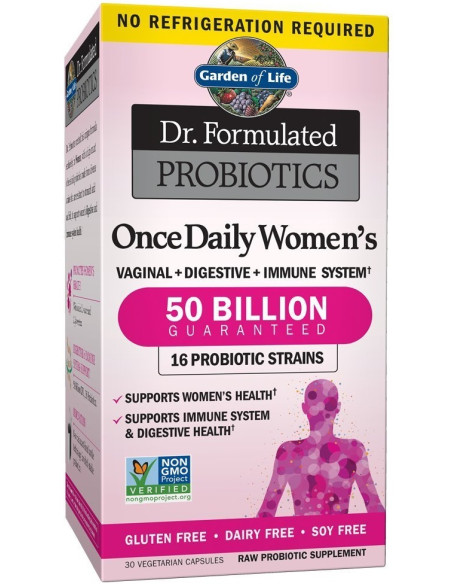 Dr. Formulated Probiotics Once Daily Women's - 30 vcaps | Garden of Life