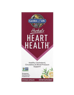 Herbals Heart Health - 30 vcaps | Garden of Life