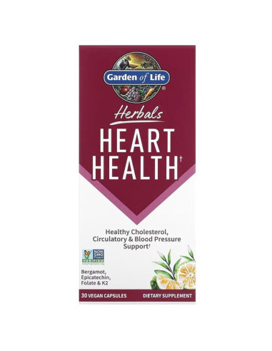 Herbals Heart Health - 30 vcaps | Garden of Life