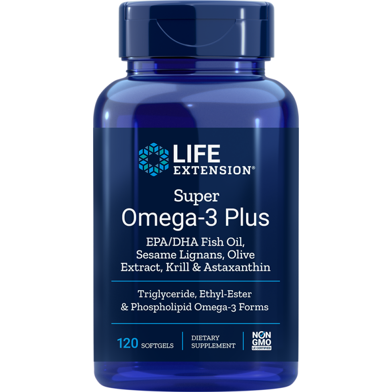 Super Omega-3 Plus EPA/DHA with Sesame Lignans,...