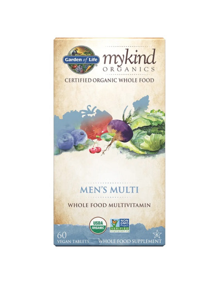 Mykind Men's Multi - 60 vegan tablets | Garden of Life