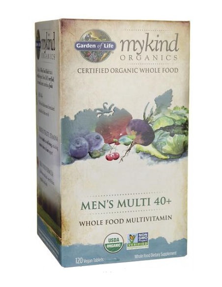 Mykind Men's Multi 40+ - 120 vegan tablets | Garden of Life