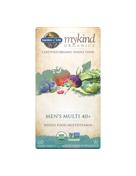 Mykind Men's Multi 40+ - 60 vegan tablets | Garden of Life