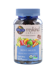 Mykind Organics Men's Multi Gummies, Organic Berry - 120...