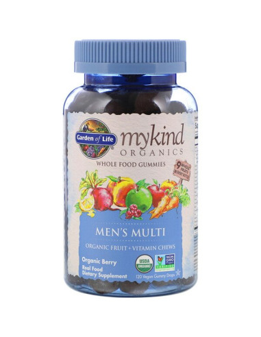 Mykind Organics Men's Multi Gummies, Organic...